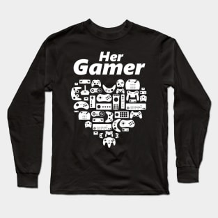 GamerLoveHer Long Sleeve T-Shirt